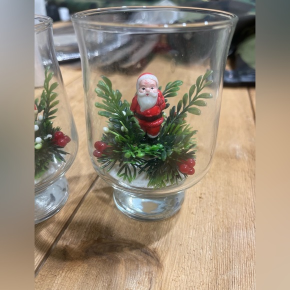 Vintage Christmas Floating Candles Snowman & Santa Claus 1978-79 Flam Buoyants - Picture 6 of 8